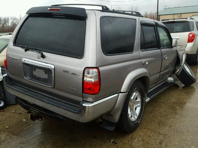 JT3HN86R820372721 - 2002 TOYOTA 4RUNNER SR SILVER photo 4