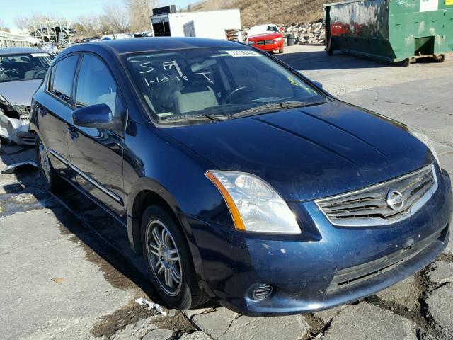 3N1AB6AP2AL618103 - 2010 NISSAN SENTRA 2.0 BLUE photo 1