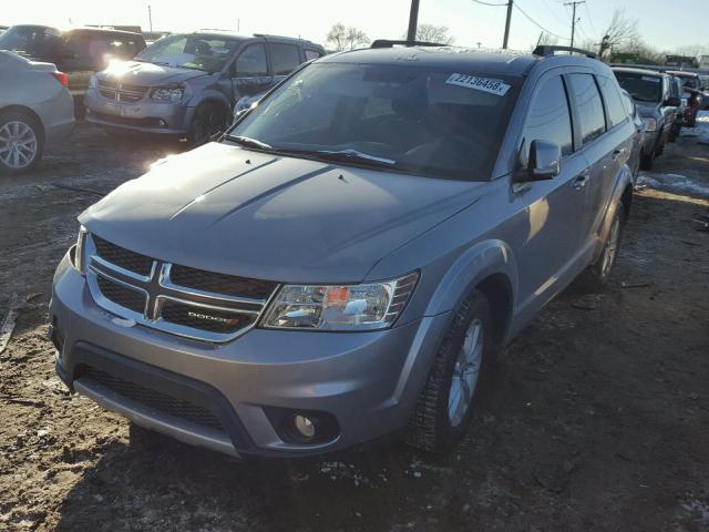 3C4PDDBG9GT149864 - 2016 DODGE JOURNEY SX GRAY photo 2