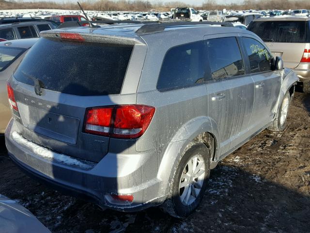 3C4PDDBG9GT149864 - 2016 DODGE JOURNEY SX GRAY photo 4