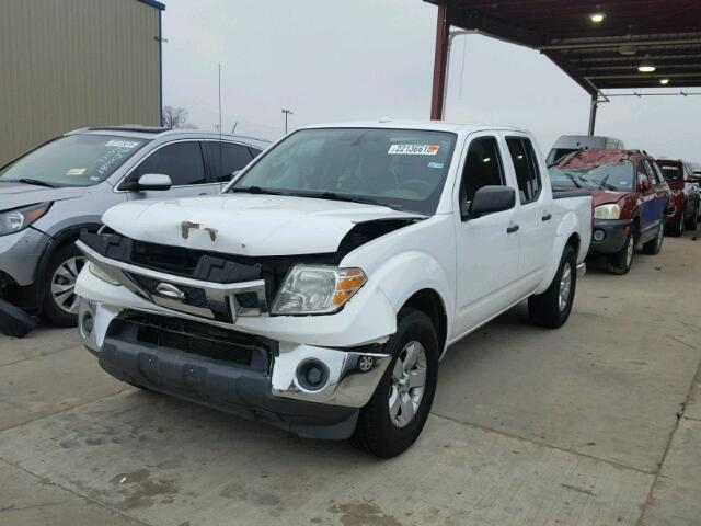 1N6AD0ER7BC436505 - 2011 NISSAN FRONTIER S WHITE photo 2