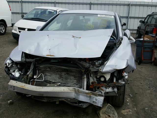 2HGFA16589H532798 - 2009 HONDA CIVIC LX SILVER photo 9