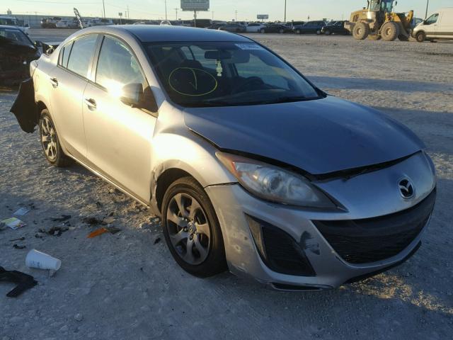 JM1BL1SF7A1279840 - 2010 MAZDA 3 I GRAY photo 1