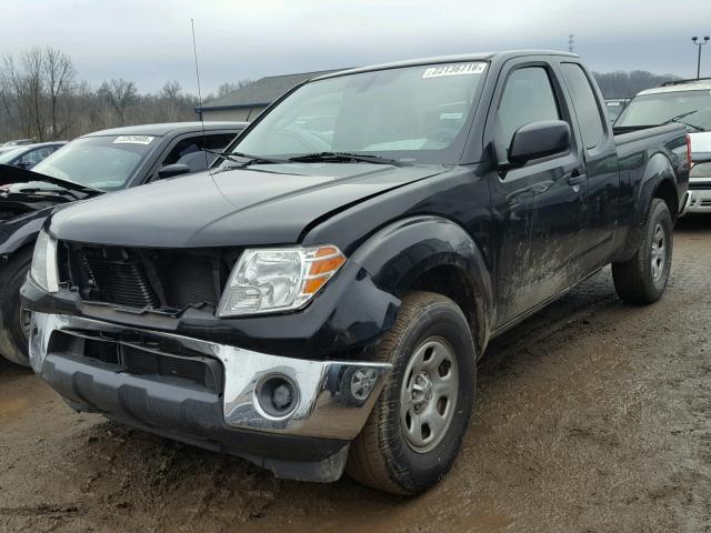 1N6BD0CT6AC423049 - 2010 NISSAN FRONTIER K BLACK photo 2