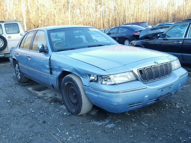 2MEFM75W9YX627960 - 2000 MERCURY GRAND MARQ BLUE photo 1