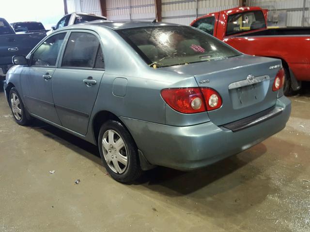 1NXBR32EX5Z414648 - 2005 TOYOTA COROLLA CE GREEN photo 3