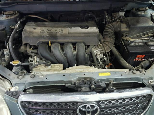 1NXBR32EX5Z414648 - 2005 TOYOTA COROLLA CE GREEN photo 7