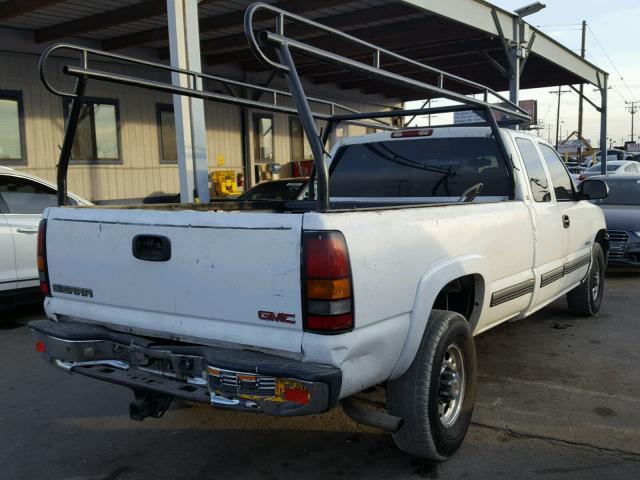 1GCGC29U4YE250752 - 2000 CHEVROLET SILVERADO WHITE photo 4