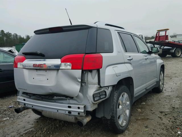 2CTFLHEY4A6356561 - 2010 GMC TERRAIN SL SILVER photo 4