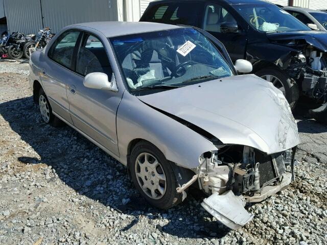 KMHJF35F7YU004239 - 2000 HYUNDAI ELANTRA GL SILVER photo 1