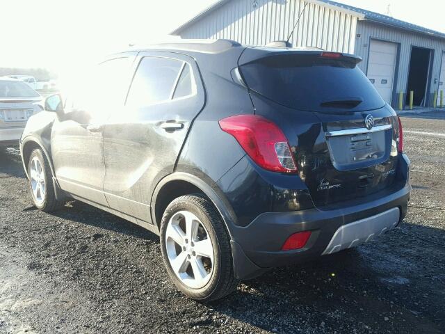 KL4CJGSB7GB683521 - 2016 BUICK ENCORE BLACK photo 3