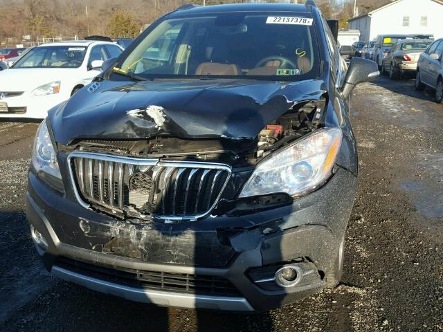 KL4CJGSB7GB683521 - 2016 BUICK ENCORE BLACK photo 9