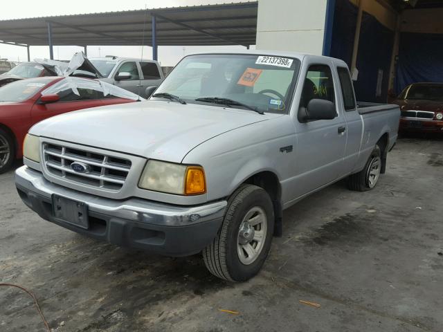 1FTYR14U82PB73948 - 2002 FORD RANGER SUP SILVER photo 2