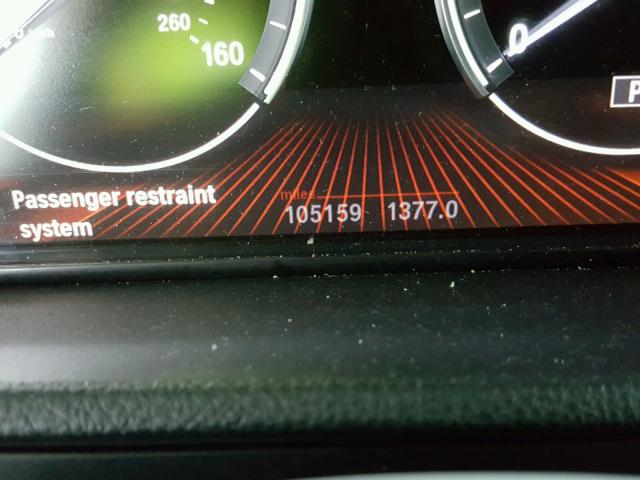 WBASN4C51AC209639 - 2010 BMW 550 GT BLUE photo 8