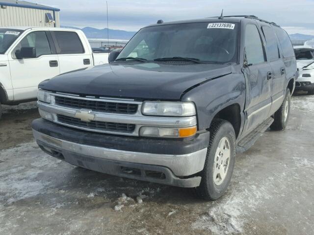 1GNFK16Z05J121135 - 2005 CHEVROLET SUBURBAN K BLACK photo 2