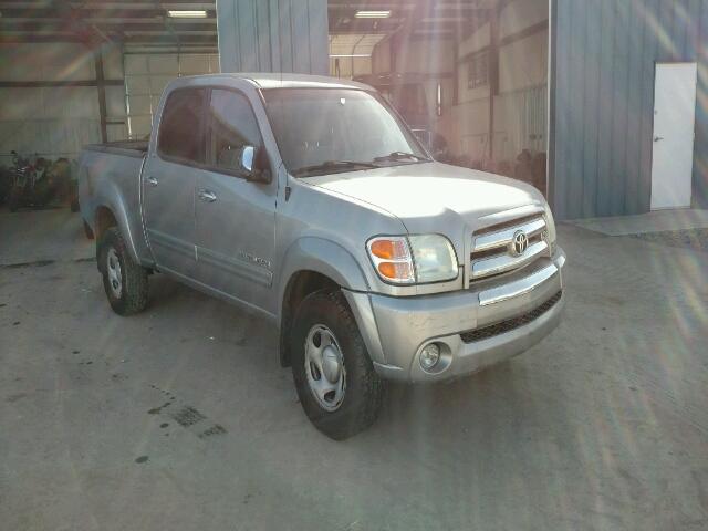 5TBDT44154S463153 - 2004 TOYOTA TUNDRA DOU SILVER photo 1