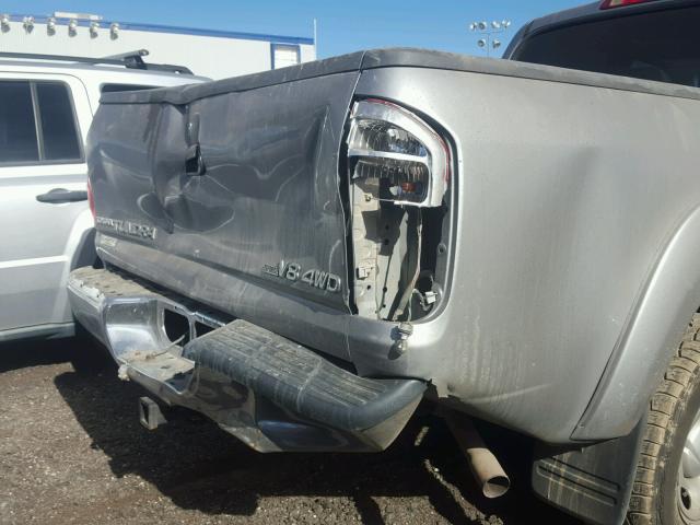 5TBDT44154S463153 - 2004 TOYOTA TUNDRA DOU SILVER photo 9