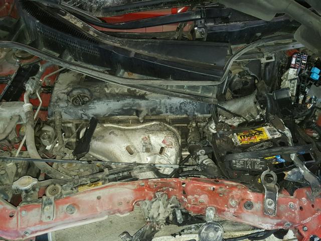 2T1LE40E09C003775 - 2009 TOYOTA COROLLA MA RED photo 7