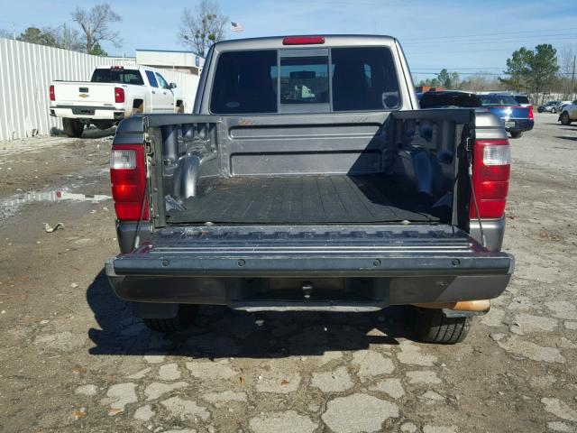 1FTYR44U84PB29341 - 2004 FORD RANGER SUP GRAY photo 9