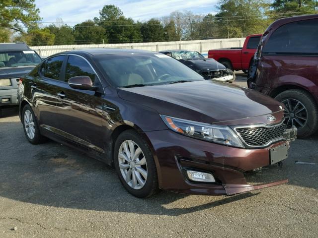 5XXGM4A70FG472535 - 2015 KIA OPTIMA LX MAROON photo 1