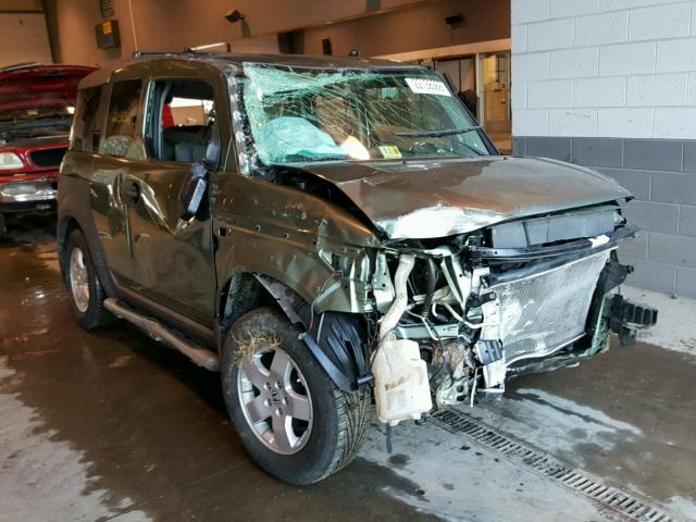 5J6YH28503L007244 - 2003 HONDA ELEMENT EX GREEN photo 1