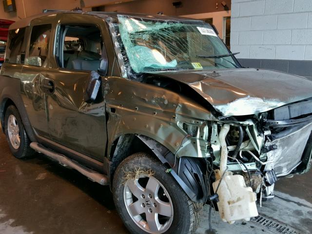 5J6YH28503L007244 - 2003 HONDA ELEMENT EX GREEN photo 9