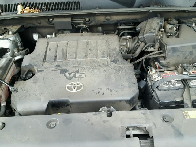 JTMZK33V475012658 - 2007 TOYOTA RAV4 SILVER photo 7