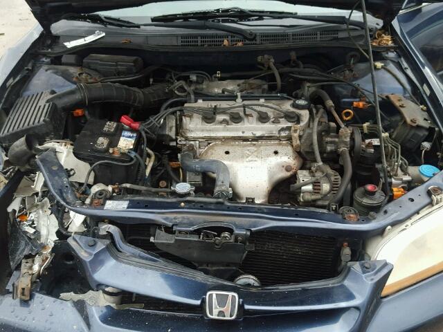 1HGCG565XYA120713 - 2000 HONDA ACCORD EX BLUE photo 7