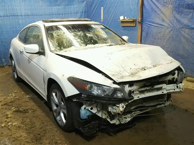 1HGCS2A84CA010814 - 2012 HONDA ACCORD EXL WHITE photo 1