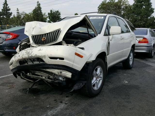 JT6HF10U0X0053406 - 1999 LEXUS RX 300 WHITE photo 1