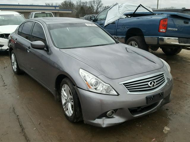 JN1CV6AR1CM670011 - 2012 INFINITI G37 GRAY photo 1