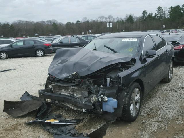 2G1125S32F9156812 - 2015 CHEVROLET IMPALA LT BLACK photo 2