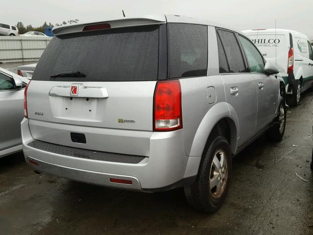 5GZCZ33Z87S879792 - 2007 SATURN VUE HYBRID SILVER photo 4