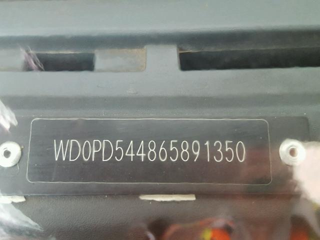 WD0PD544865891350 - 2006 DODGE SPRINTER 3 WHITE photo 10