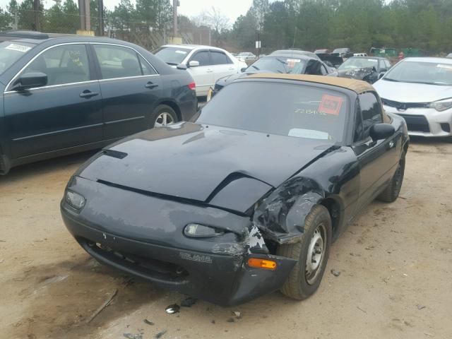 JM1NA351XN0322562 - 1992 MAZDA MX-5 MIATA BLACK photo 2