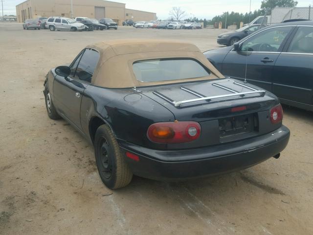 JM1NA351XN0322562 - 1992 MAZDA MX-5 MIATA BLACK photo 3