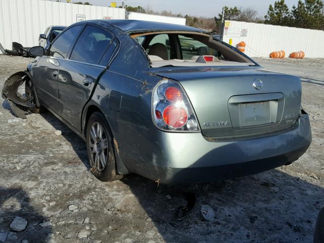 1N4AL11D46C206311 - 2006 NISSAN ALTIMA S GREEN photo 3