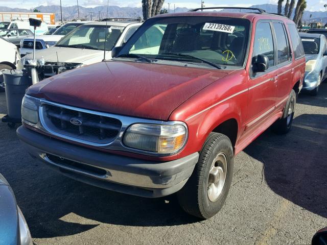 1FMZU32E7WZB22179 - 1998 FORD EXPLORER RED photo 2