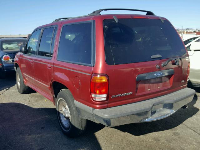 1FMZU32E7WZB22179 - 1998 FORD EXPLORER RED photo 3