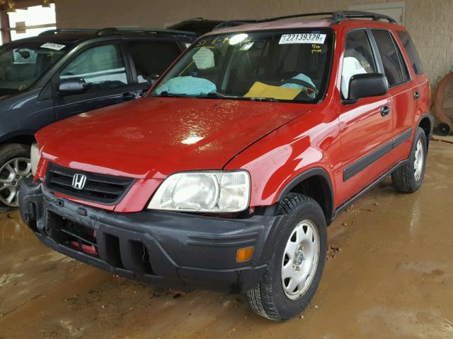 JHLRD28471S003114 - 2001 HONDA CR-V LX RED photo 2