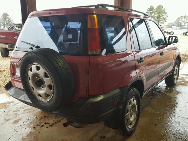 JHLRD28471S003114 - 2001 HONDA CR-V LX RED photo 4