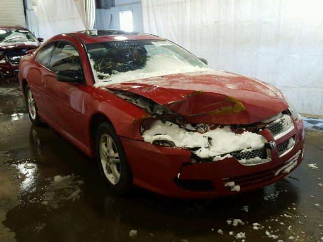 4B3AG42G14E132999 - 2004 DODGE STRATUS SX RED photo 1