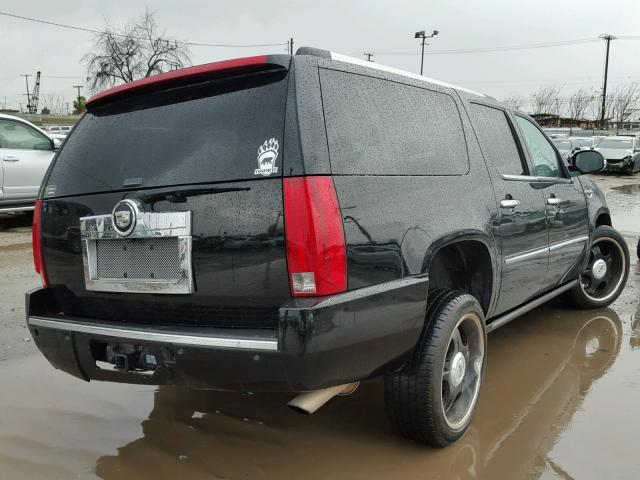 1GYFK66818R123666 - 2008 CADILLAC ESCALADE E BLACK photo 4