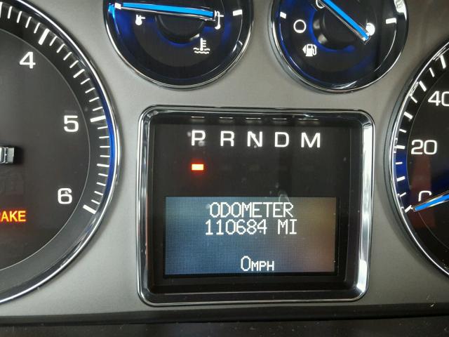 1GYFK66818R123666 - 2008 CADILLAC ESCALADE E BLACK photo 8