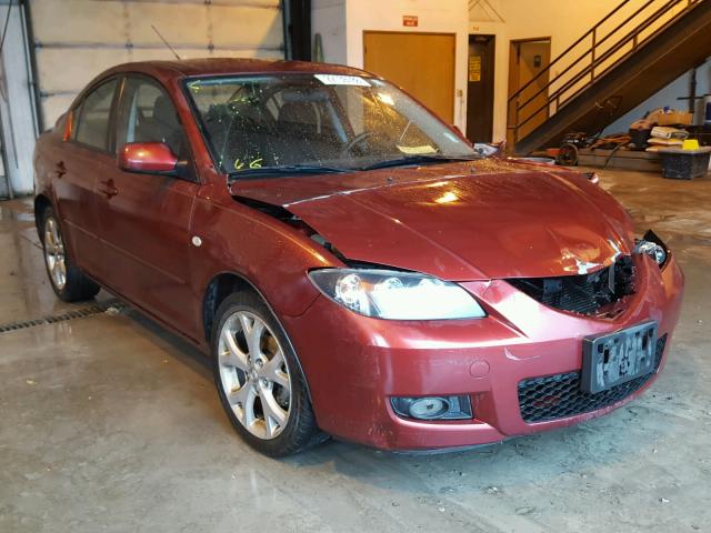 JM1BK32G691230695 - 2009 MAZDA 3 I RED photo 1