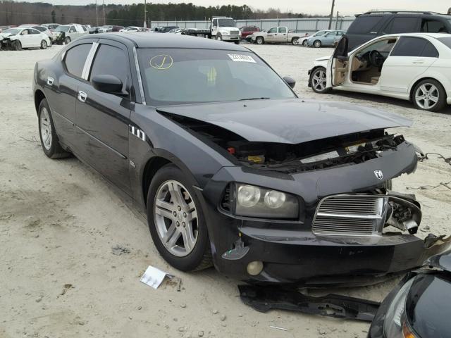 2B3KA43G06H521442 - 2006 DODGE CHARGER SE BLACK photo 1