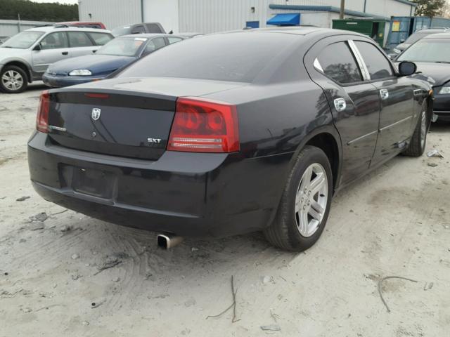 2B3KA43G06H521442 - 2006 DODGE CHARGER SE BLACK photo 4