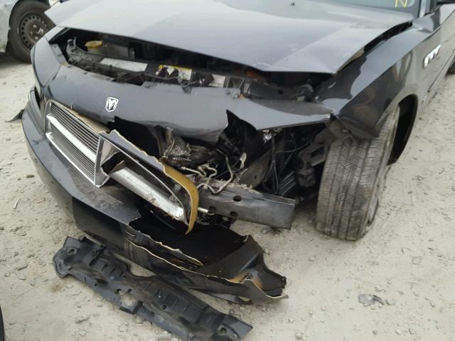 2B3KA43G06H521442 - 2006 DODGE CHARGER SE BLACK photo 9