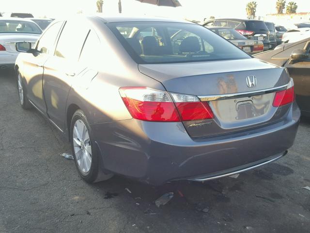 1HGCR2F72FA122785 - 2015 HONDA ACCORD EX GRAY photo 3