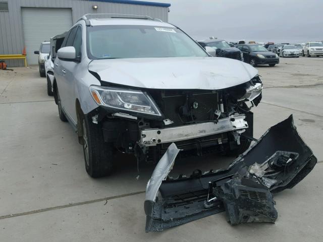 5N1AR2MN1EC601933 - 2014 NISSAN PATHFINDER SILVER photo 1